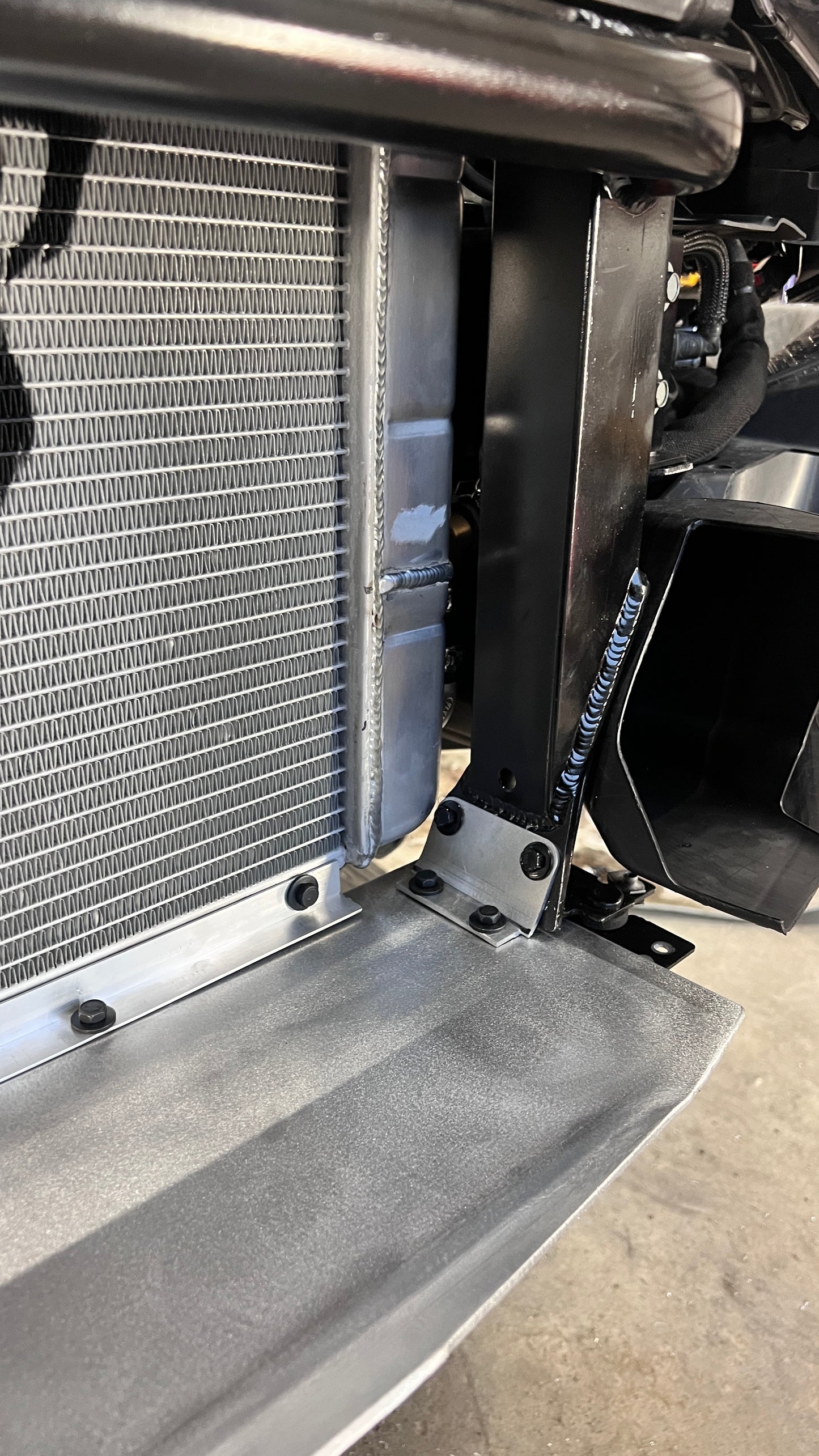Patriot Motorsports Custom Oil Cooler Support Bracket