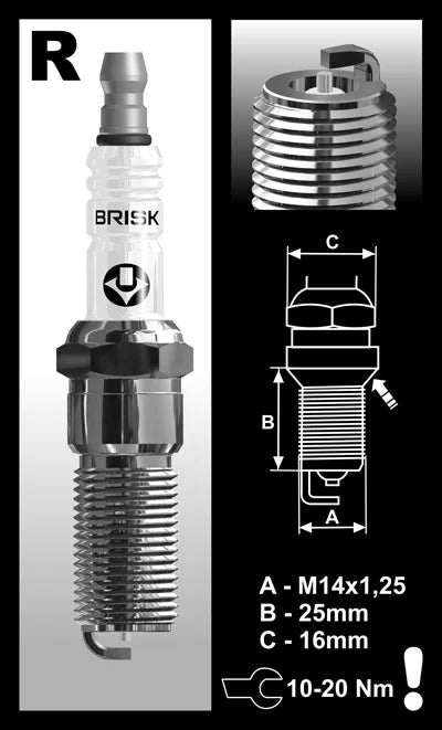Brisk Silver Spark Plugs