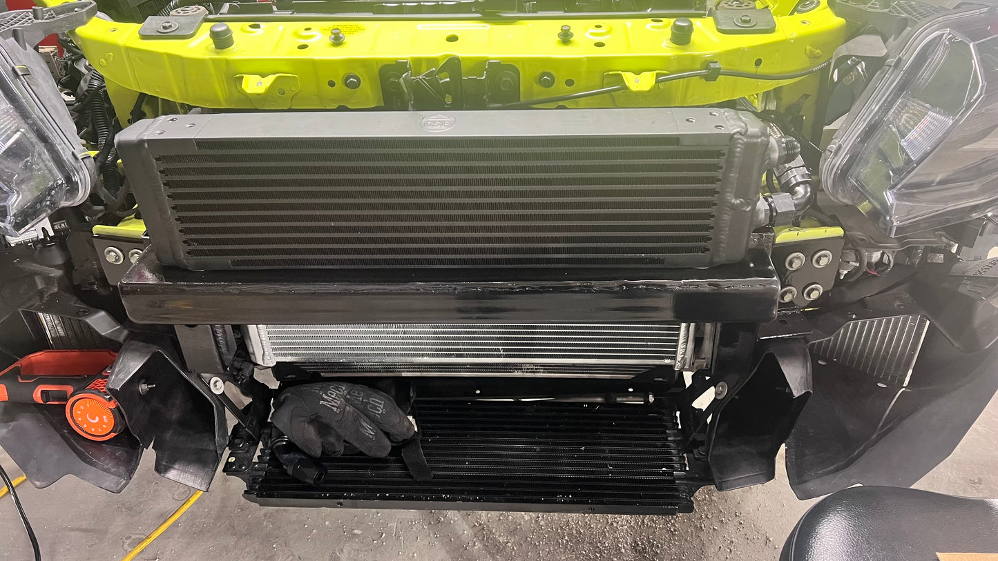 Patriot Motorsports LT4 OEM W2Oil Cooler Delete to Porsche RSR Track A2Oil Cooler Kit