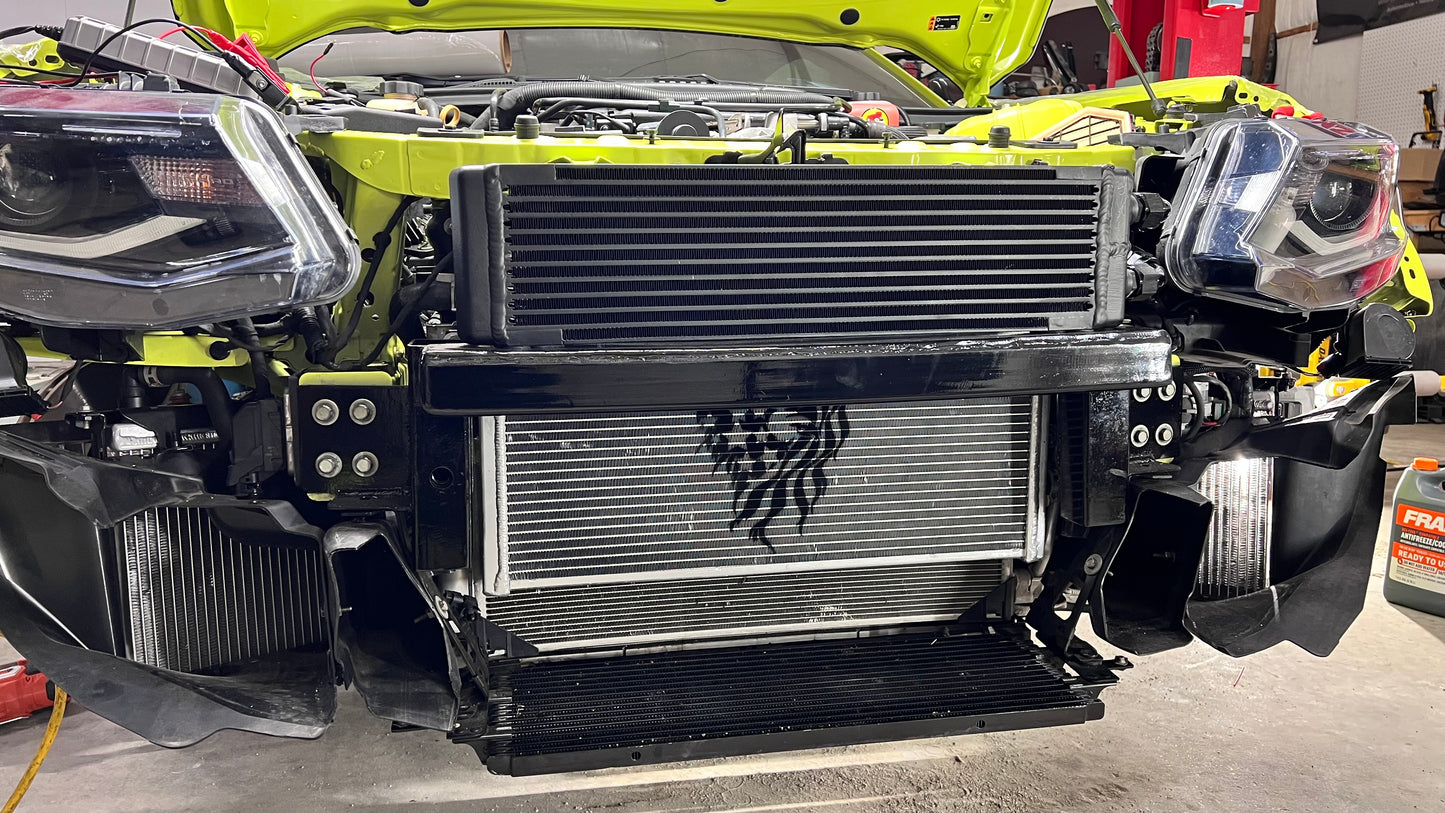 Patriot Motorsports LT4 OEM W2Oil Cooler Delete to Porsche RSR Track A2Oil Cooler Kit