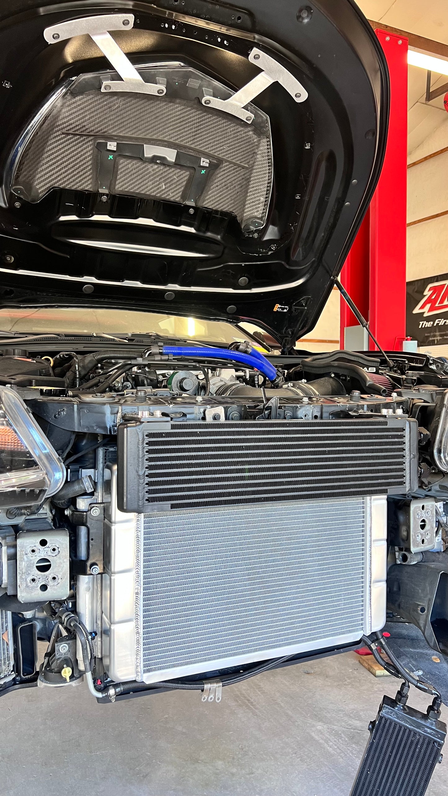 Patriot Motorsports LT4 OEM W2Oil Cooler Delete to Porsche RSR Track A2Oil Cooler Kit