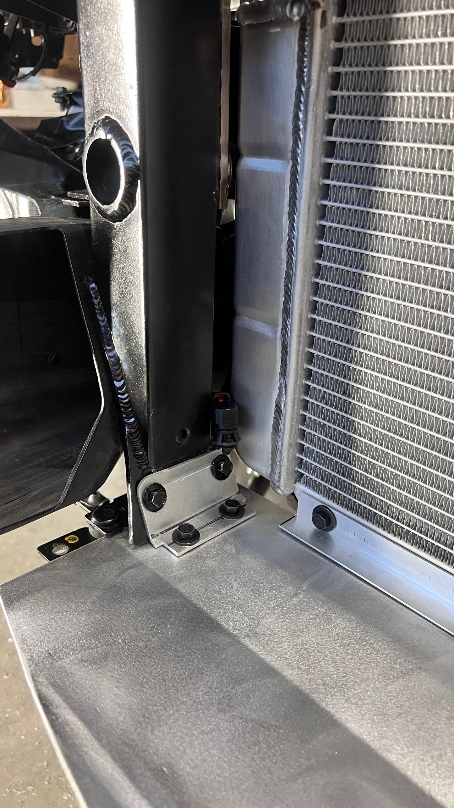 Patriot Motorsports Custom Oil Cooler Support Bracket