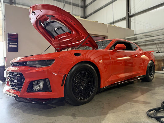 ZL1 Hood Scoop Brackets - Choose a Finish